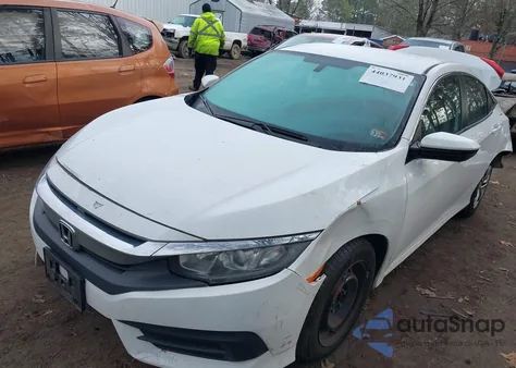 2018 Honda Civic Lx from USA, damaged, VIN 2HGFC2F50JH601777